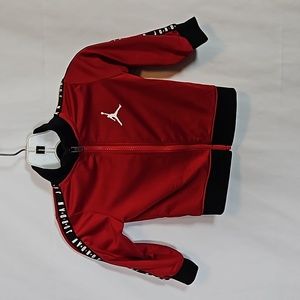 Jordan 18m track jacket, zip front
